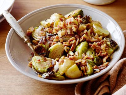 Roasted Brussels Sprouts with Pancetta