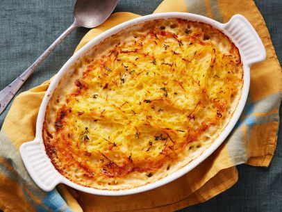 Spaghetti Squash and Potato Gratin