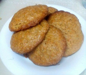 Simple Carrot Cookies