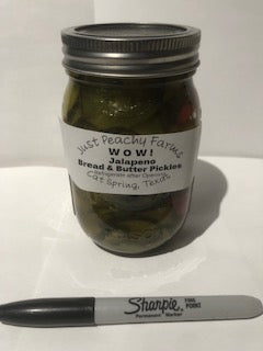 Pickles, Bread & Butter with Jalapenos