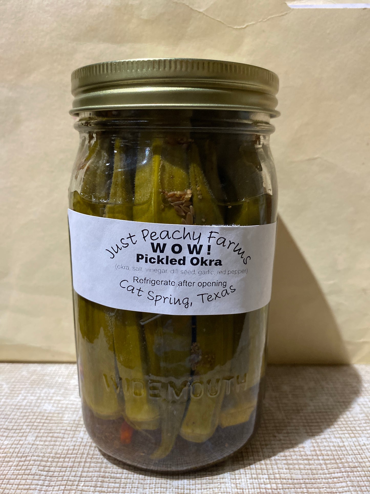 Pickled Okra (quart)
