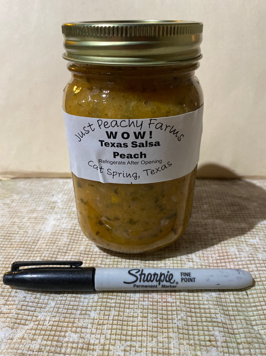 Salsa, Peach, Hot