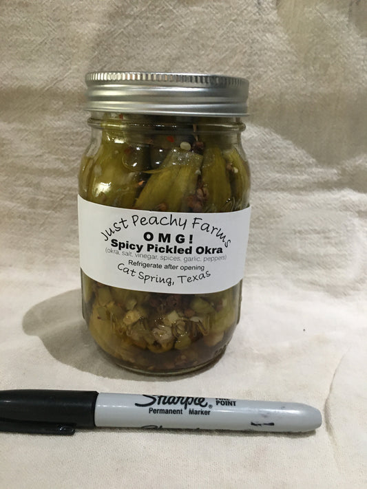 Pickled Okra, Spicy